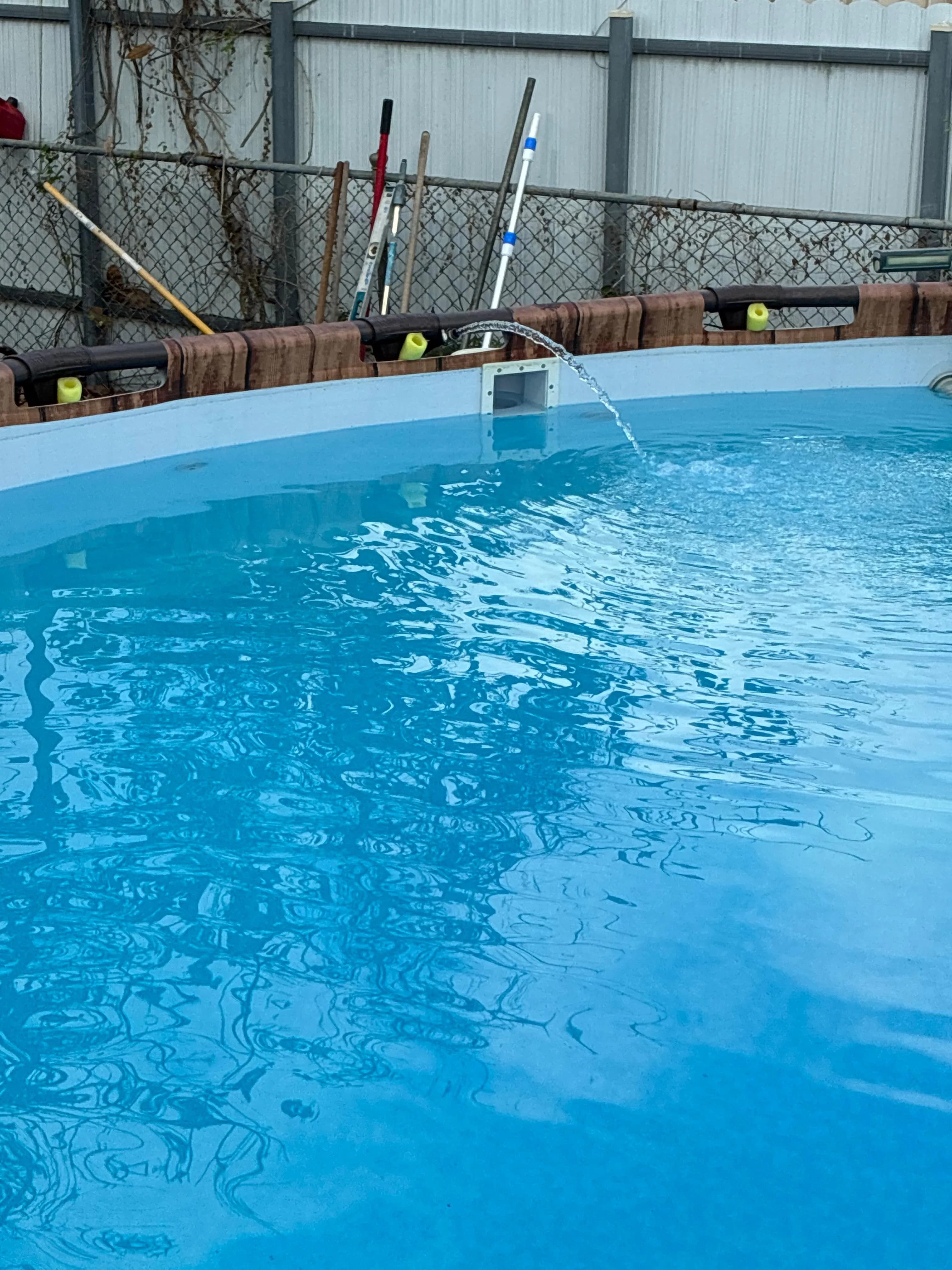 Filter & Pump System Running